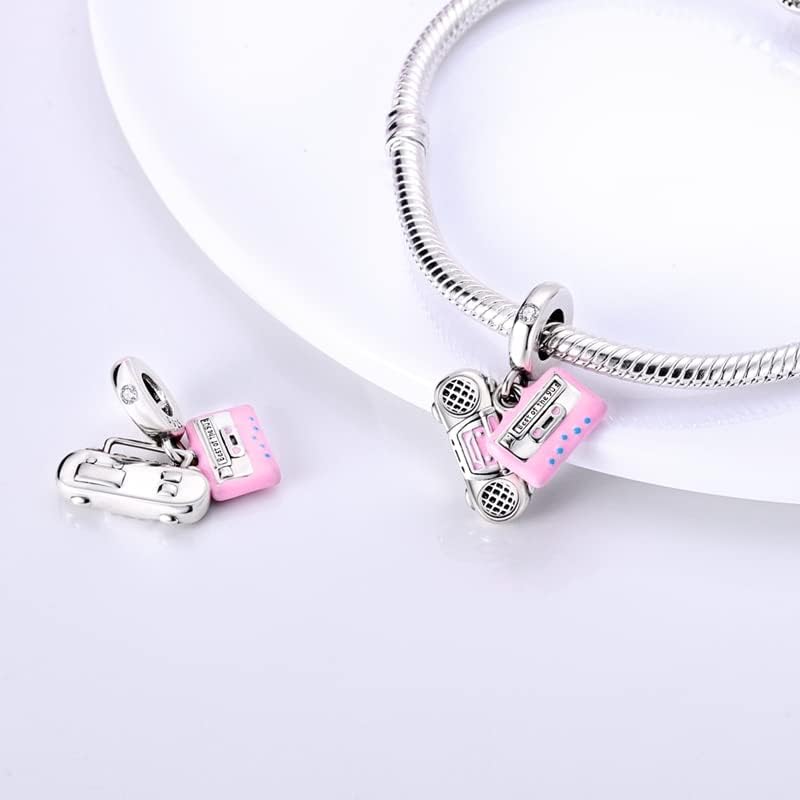 CYCUFF Store 925 Sterling Silver Charms Suitable for Charm Necklaces, Bracelet Pendants Beads Jewellery Gift for Women Family Friends - Image 1